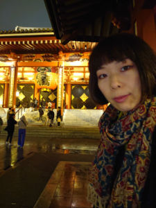 雨の浅草寺